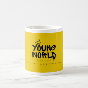 Young World Collective Logo Kaffeetasse