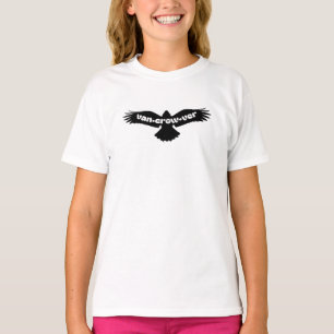 Youngster T - Shirt mit Vancouver Crow Logo