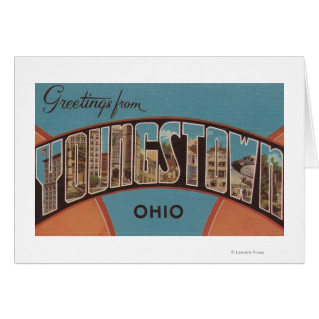 Youngstown, Ohio - Große Buchstabenszenen (Vorderseite (Horizontal))