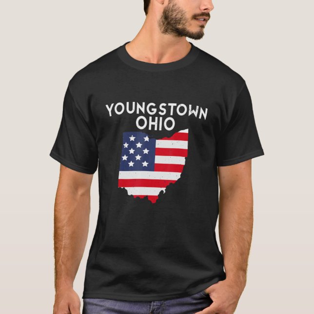 Youngstown Ohio USA Staat America Travel Ohioan T-Shirt (Vorderseite)