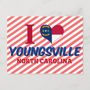 Youngsville, North Carolina Postkarte