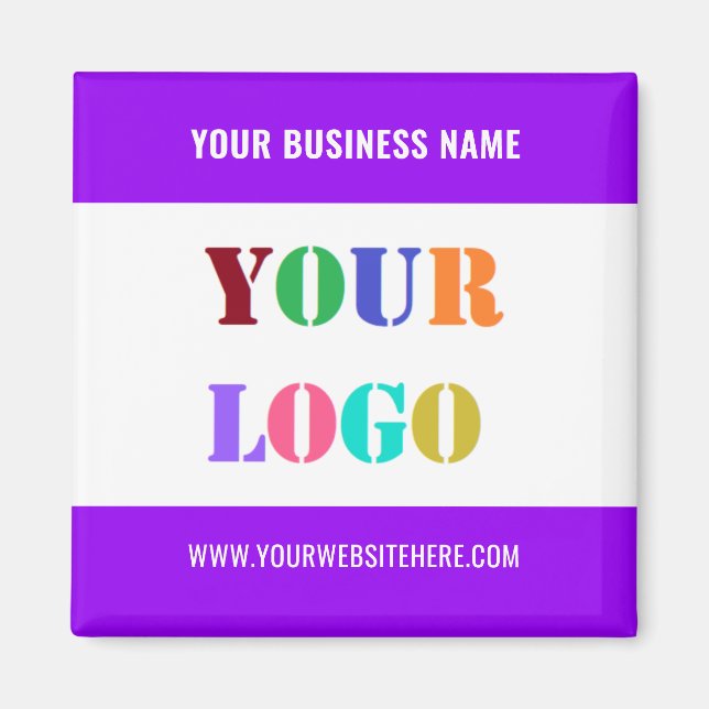 Your Branded Logo Business Promotional Magnet Gift (Vorne)