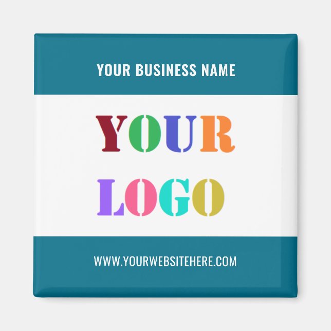 Your Business Branded Promotional Magnets Template Magnet (Vorne)
