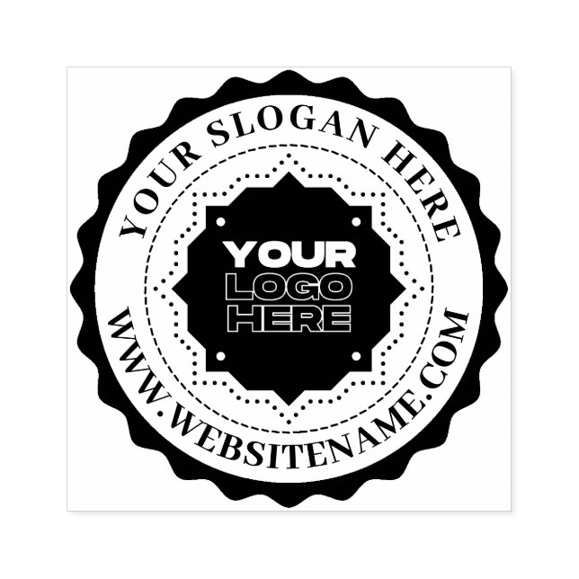 Your Business Logo Custom Rubber Stamp Gummistempel (Prägung)