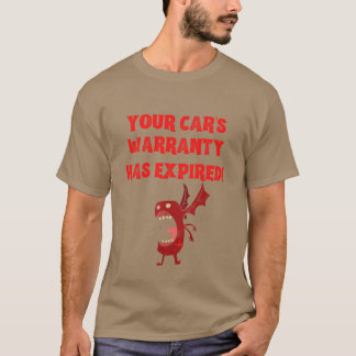 Your Car Warranty retro gift boy T-Shirt