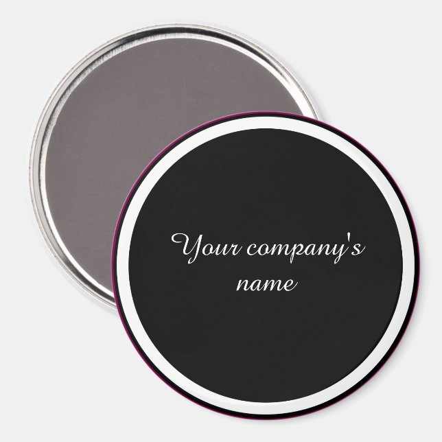 Your Company Name, template, Magnet (Vorderseite/Rückseite)