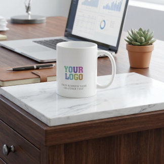 Your Custom Business Company Logo Personalized Kaffeetasse
