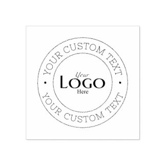 Your Custom Logo  Gummistempel