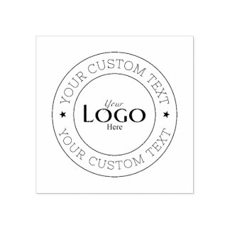 Your Custom Logo  Gummistempel
