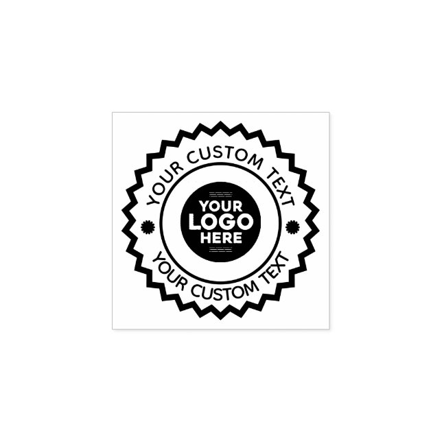 Your Custom Logo Rubber Stamp Gummistempel (Prägung)