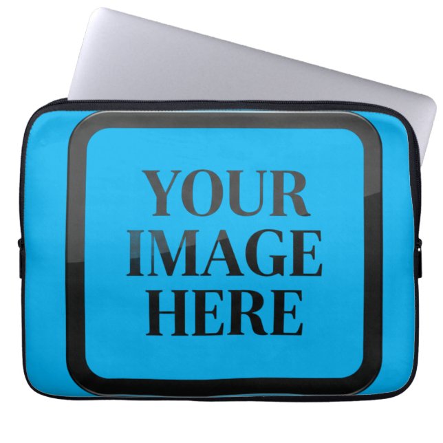 Your Custom Memory - Personalized Photo Placeholde Laptopschutzhülle (Vorderseite)