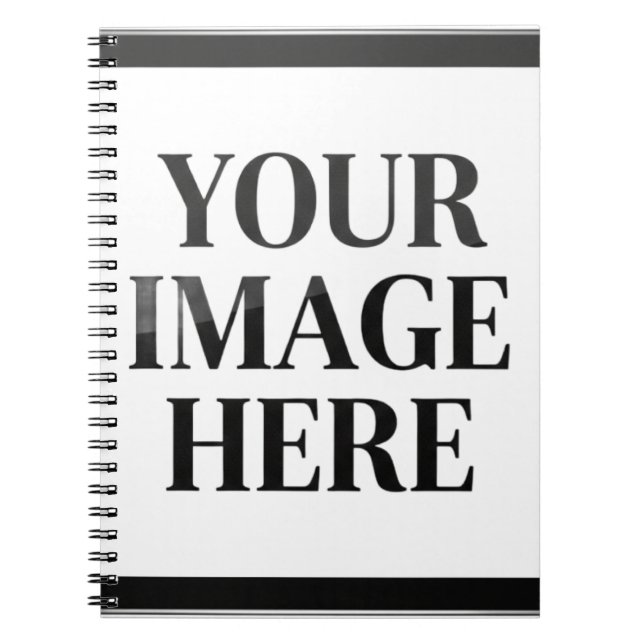 Your Custom Memory - Personalized Photo Placeholde Notizblock (Vorderseite)