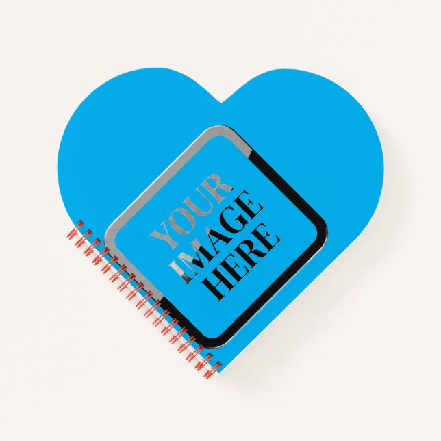 Your Custom Memory - Personalized Photo Placeholde Notizbuch (Vorderseite)