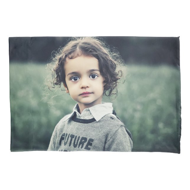 Your Custom Photo Pillowcase Kissenbezug (Vorderseite)