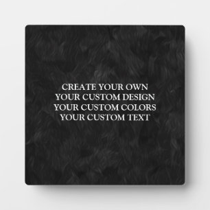 Your Design Here - Create Your Own Fotoplatte