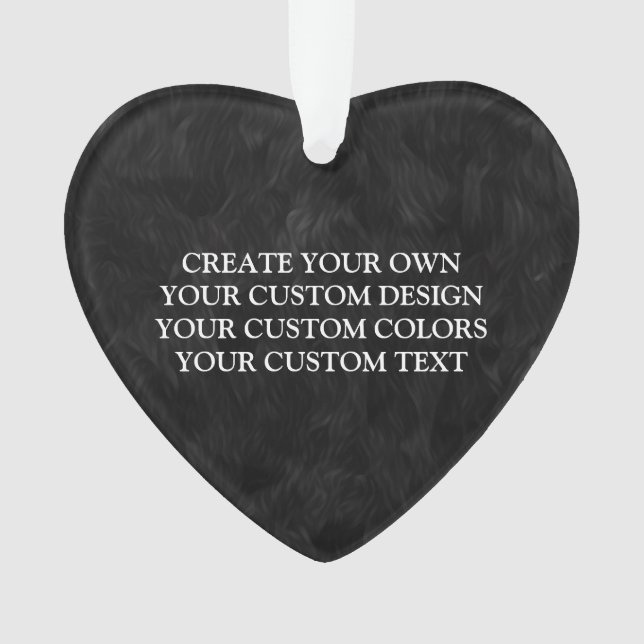Your Design Here - Create Your Own Ornament (Vorderseite)