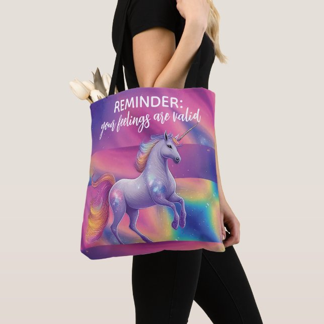 Your Feelings Are Valid Rainbow Tie Dye Unicorn (Von Nahem)