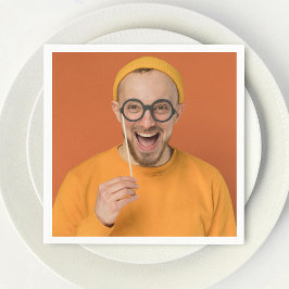 Your Funny Photo Selfie Upload Serviette