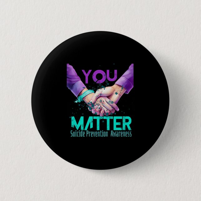 Your Life Choose To Keep On Going Suicide Preventi Button (Vorderseite)