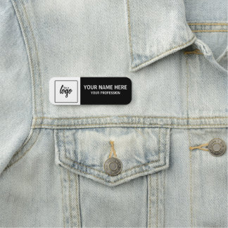 Your Logo and Name Personalized Employee Namensschild