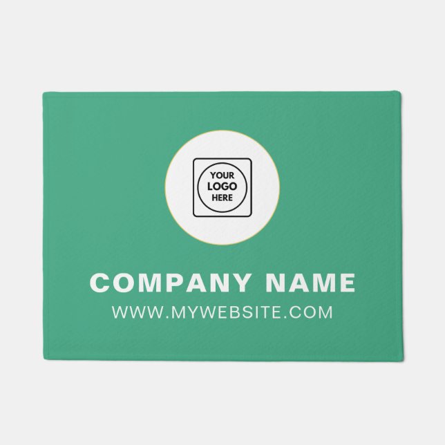 Your Logo Brand Business Company doormat Fußmatte (Vorderseite)