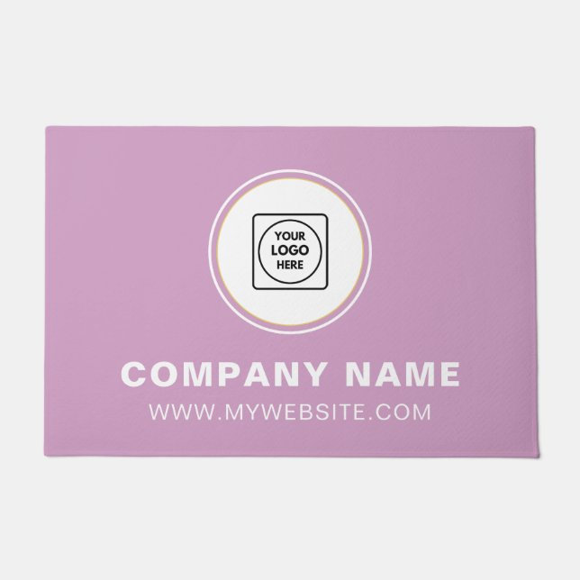 Your Logo Brand Business Company doormat Fußmatte (Vorderseite)