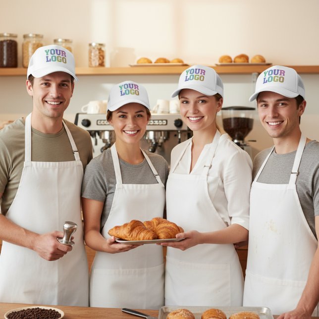 Your Logo Personalized Custom Business Truckerkappe (Your Logo Personalized Custom Business Trucker Hat
by Ricaso. ideal for small or corporate business)