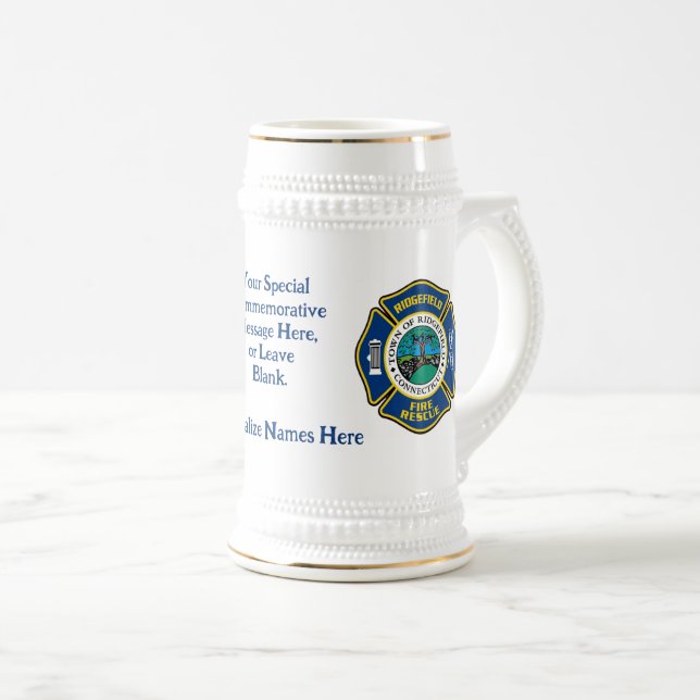 Your Logo + Special Message Mug Bierglas (VorderseiteRechts)