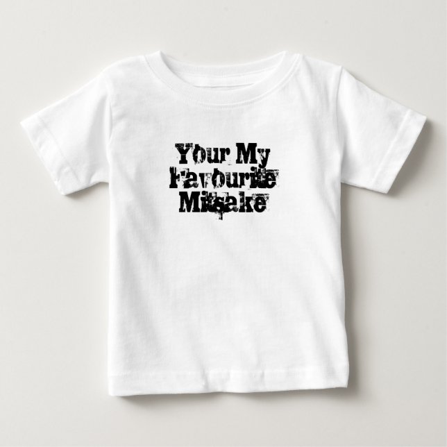 Your My Favourite Mitsake Baby T-shirt (Vorderseite)