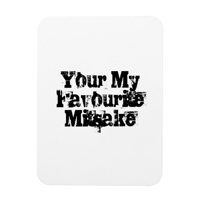 Your My Favourite Mitsake Magnet (Vertikal)