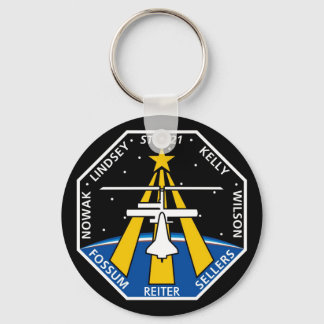 YOUR_NAME_HERE STS-121-Logo Schlüsselanhänger