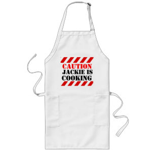 Your name is cooking graphic cooks apron lange schürze