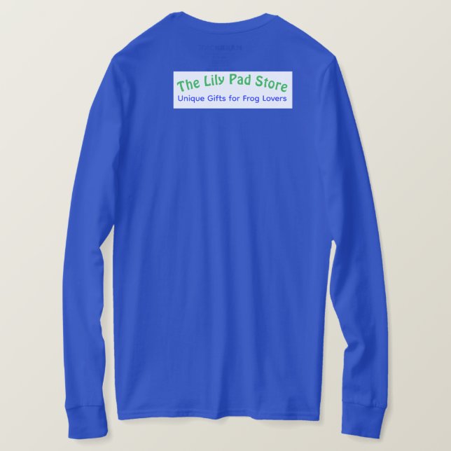 Your Pad or Mine - Men's Royal Blue Long Sleeve T-Shirt (Design Rückseite)