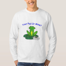 Your Pad or Mine - Men's White Long Sleeve T-Shirt
