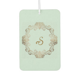 “Your Personalized Initial” Air Freshener Autolufterfrischer