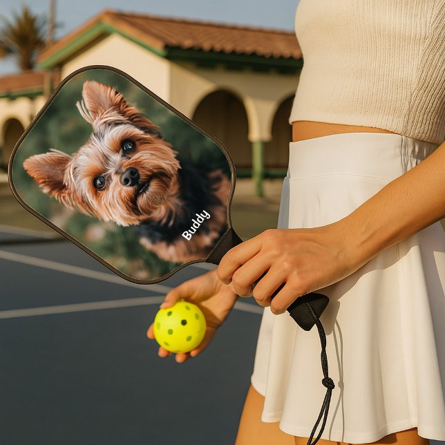 Your Pet with Name Pickleball Schläger (Von Creator hochgeladen)
