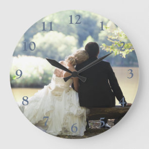 Your Photo Keepsake Große Wanduhr