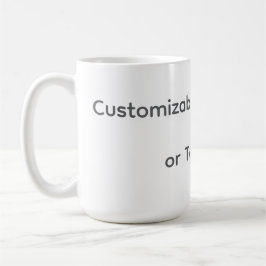 Your Photo or Text Here (Customizable Design) Kaffeetasse