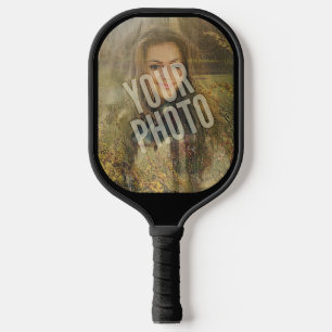 Your Photo Rounded Border Pickleball Paddle