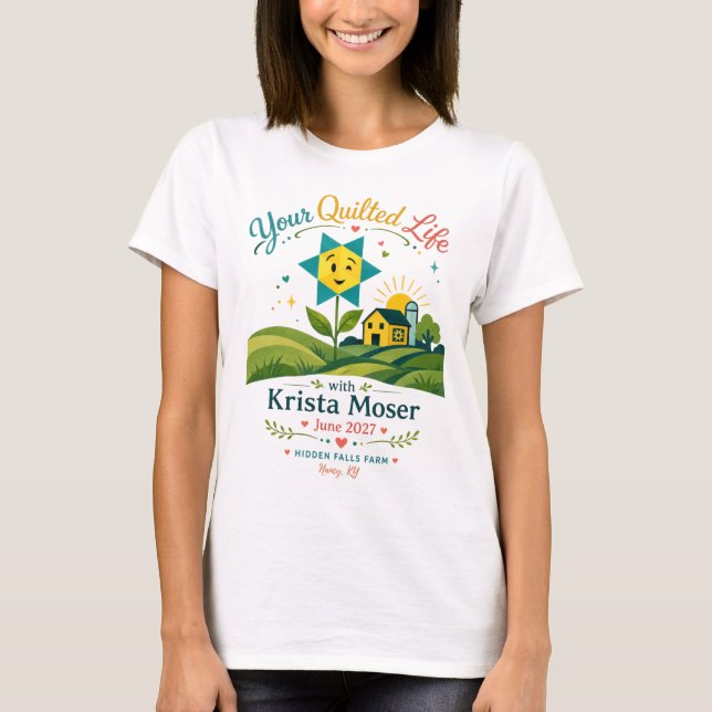 Your Quilted Life T-shirt (Vorderseite)
