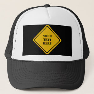 your road sign truckerkappe