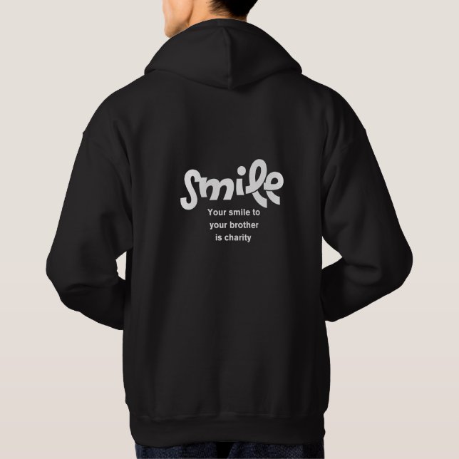Your smiler  w hoodie (Rückseite)