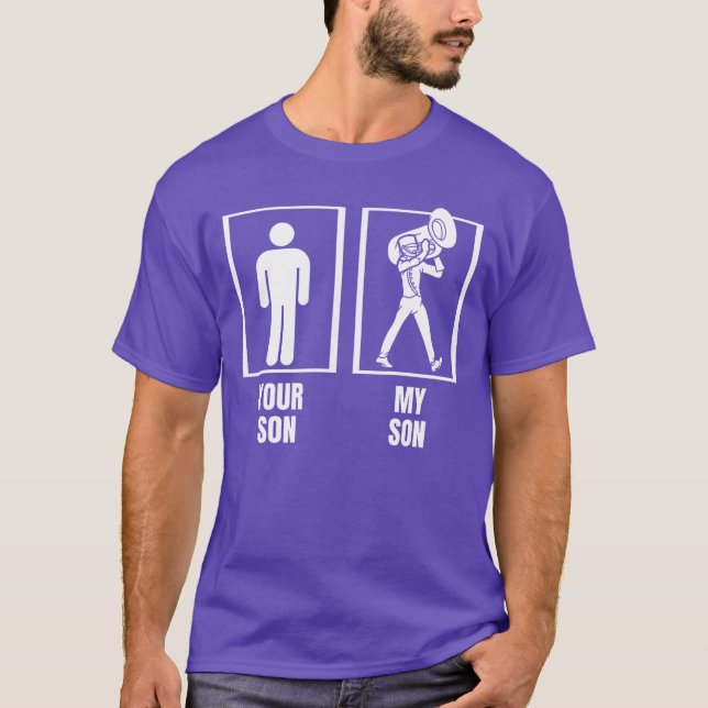 Your Son My Sonuba Dad Mom Funnyubist gift T-Shirt (Vorderseite)