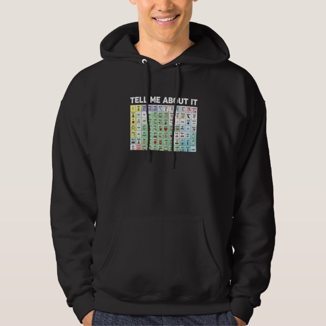 Your Words Matter Speech Therapy Therapist Sped Te Hoodie (Vorderseite)
