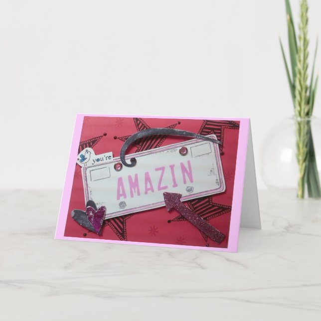 You're Amazin! Karte (Vorderseite)