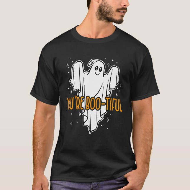 You're Boo tiful Halloween Pumpkin Spooky  Idea T-Shirt (Vorderseite)