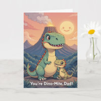 Youre Dino Mite Vater Niedlich Dinosaur Sunset Vat