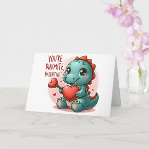 Youre Dinomite Valentine Niedlich Dinosaurier Lieb Karte