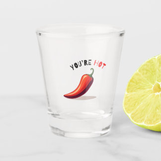 You're Hot Chilli Shot Glass Schnapsglas