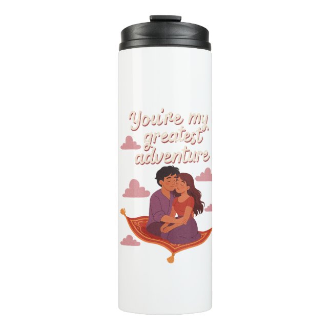 You're My Greatest Adventure – Thermal Tumbler Thermosbecher (Vorderseite)